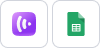Add Single Row with Google Sheets API on New SMS or MMS Sent Instant from KrispCall API