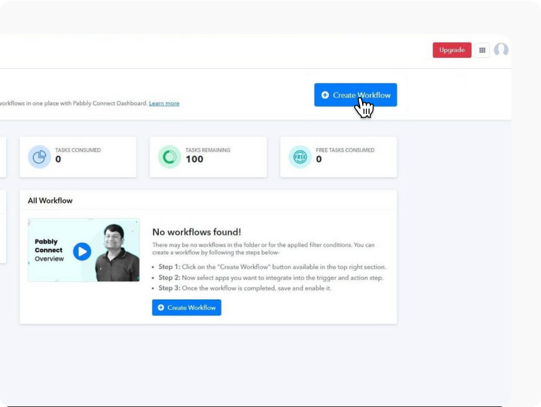 create a new workflow