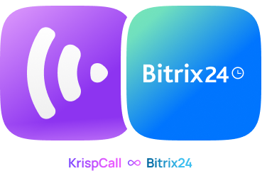 KrispCall x Bitrix24 desktop img