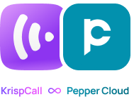 KrispCall x Pepper Cloud