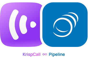 KrispCall x Pipeline desktop