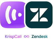 KrispCall x Zendesk
