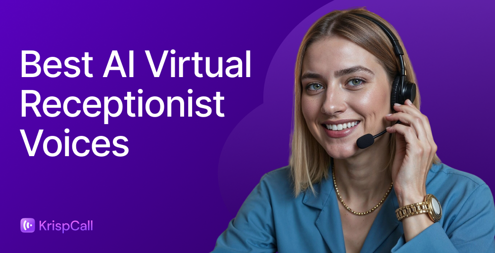 top ai virtual receptionist voices
