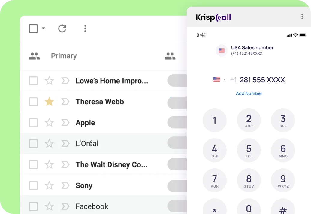 Auto-Filtering of Emails and Work Data As The Call Arrives