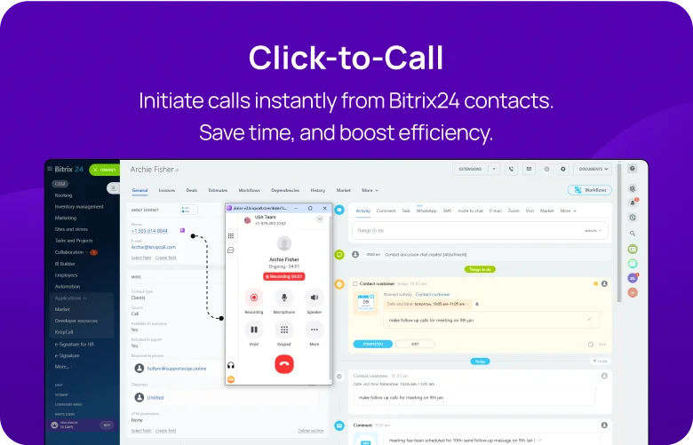Bitrix24 integration overview mobile 0