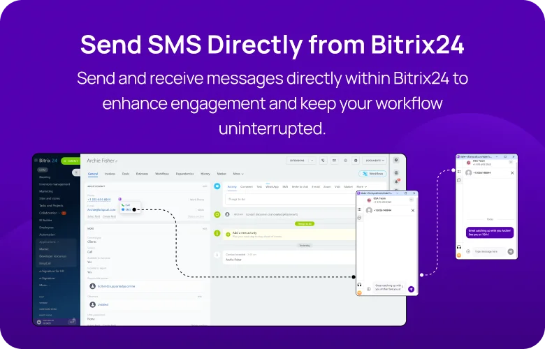 Bitrix24 integration overview mobile 1