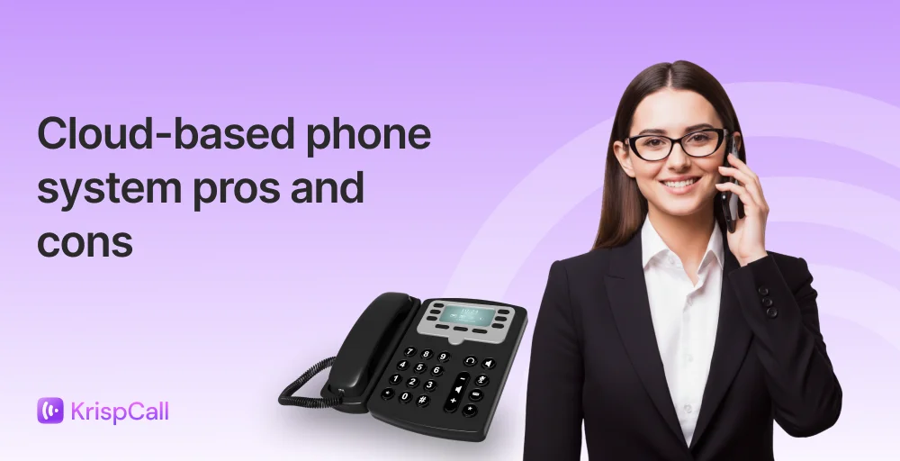 Cloud-based phone system pros and cons