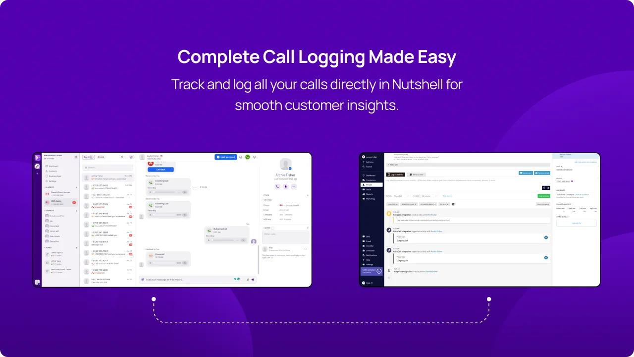 Complete Call Logging Made Easy KrispCallxNutshell img