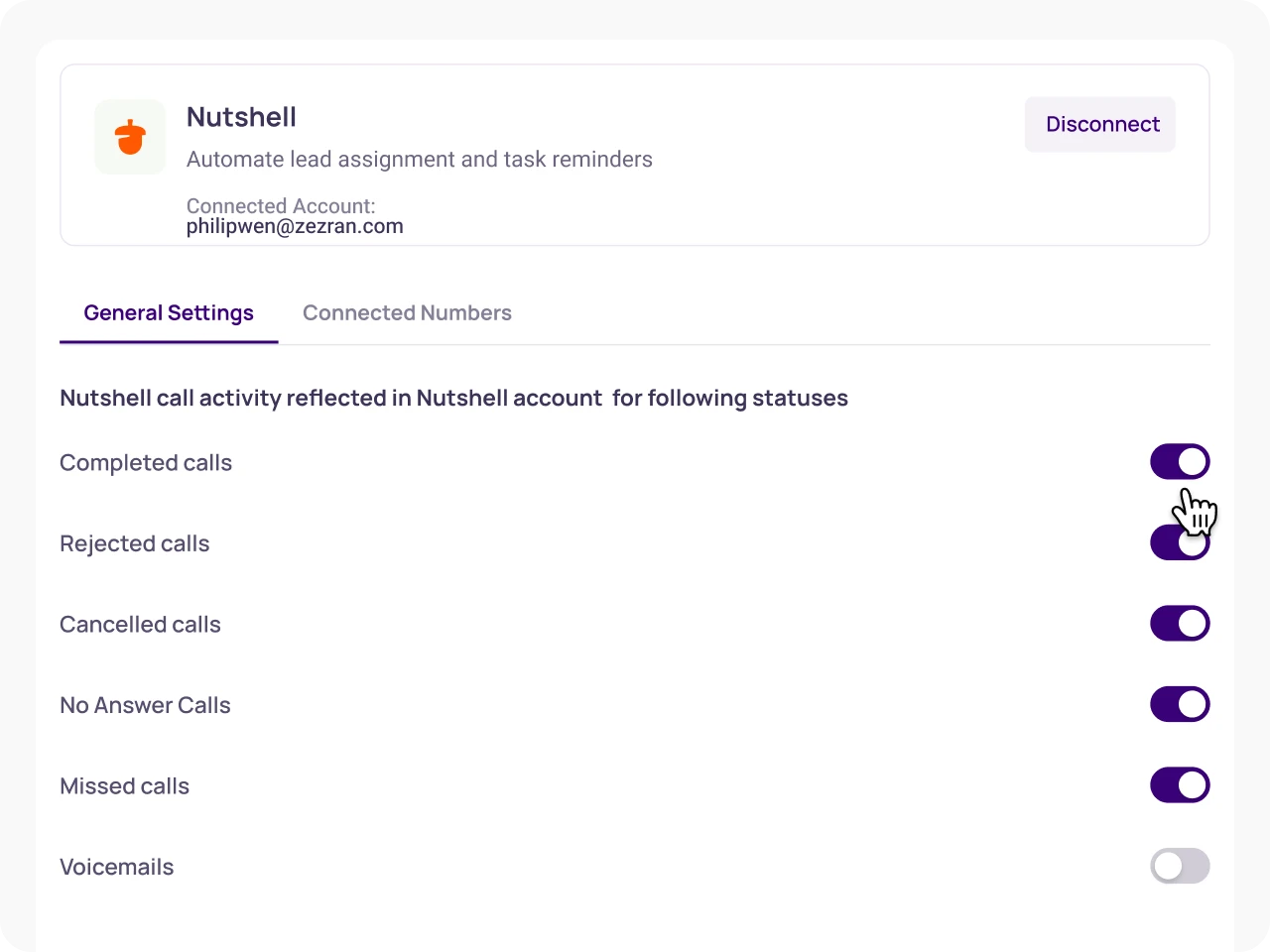 Enable Firmao Integration Features KrispCallxNutshell img