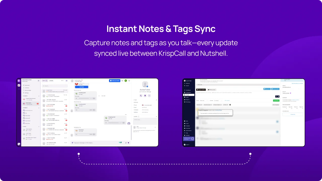 Instant Notes & Tags Sync KrispCallxNutshell img
