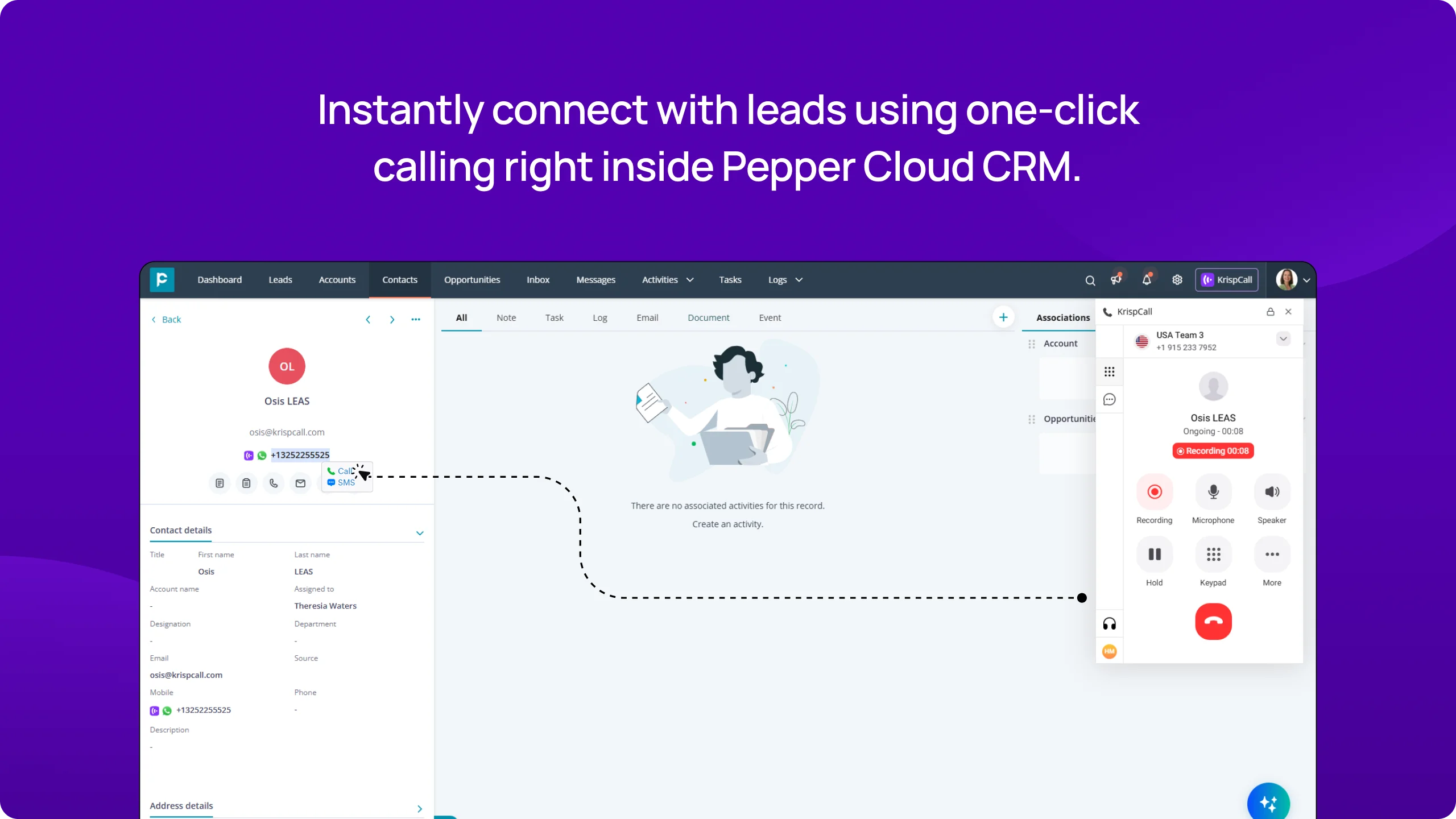 KrispCall x Pepper Cloud