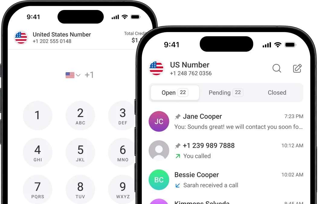 KrispCall’s Features for mobile
