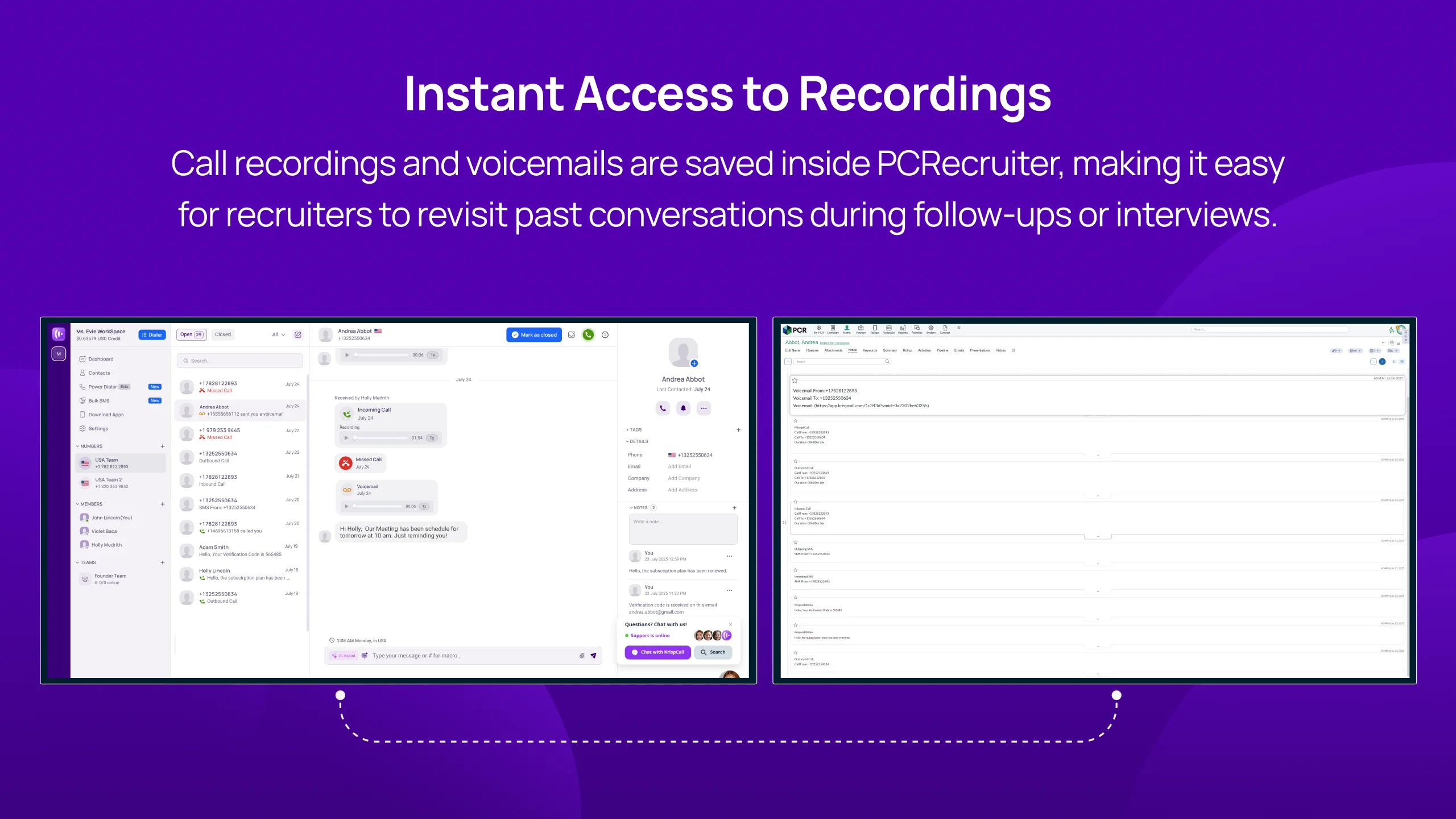 PCRecruiter Integration Overview5