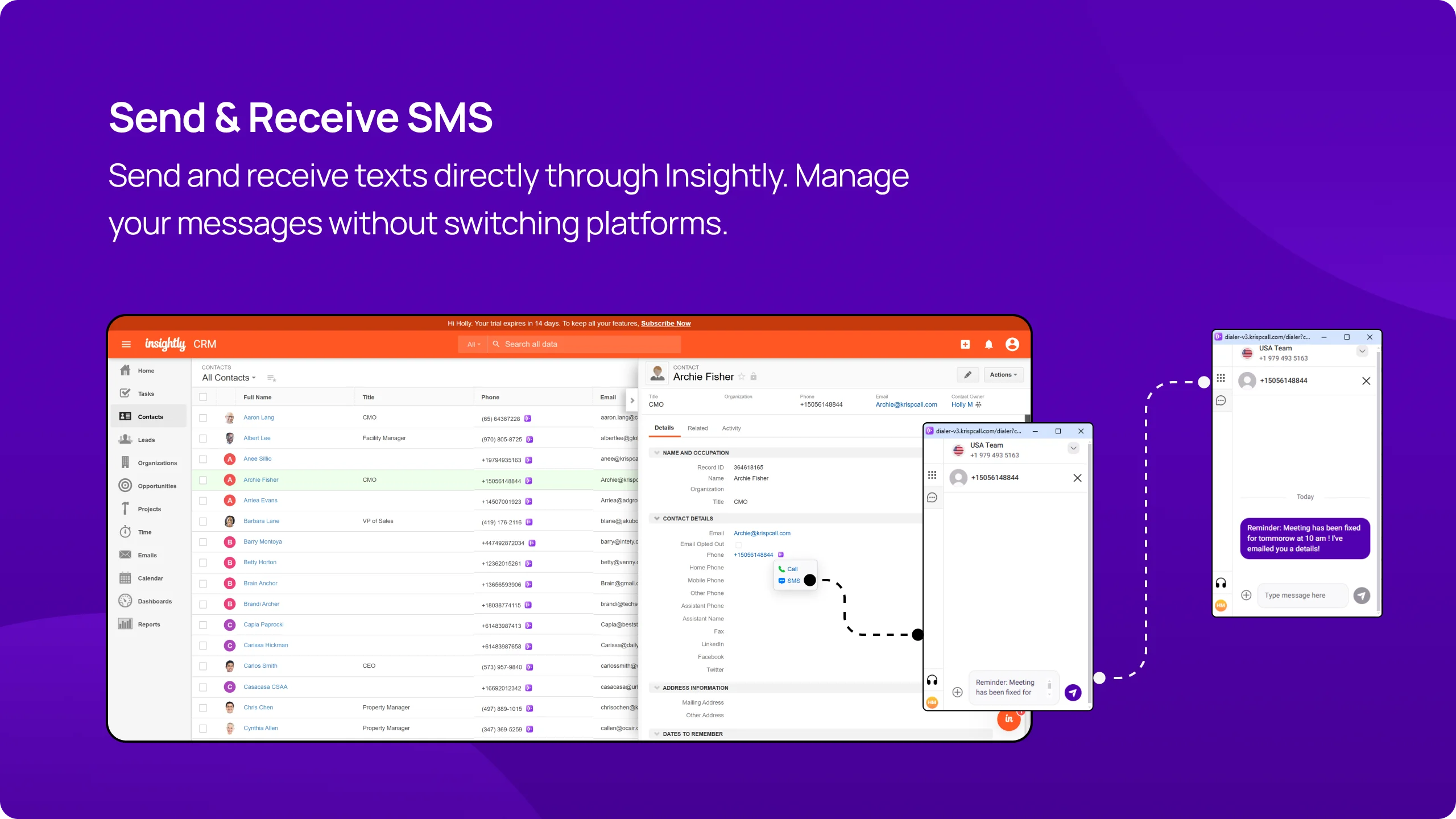 Pipeline (1) Insightly integration overview