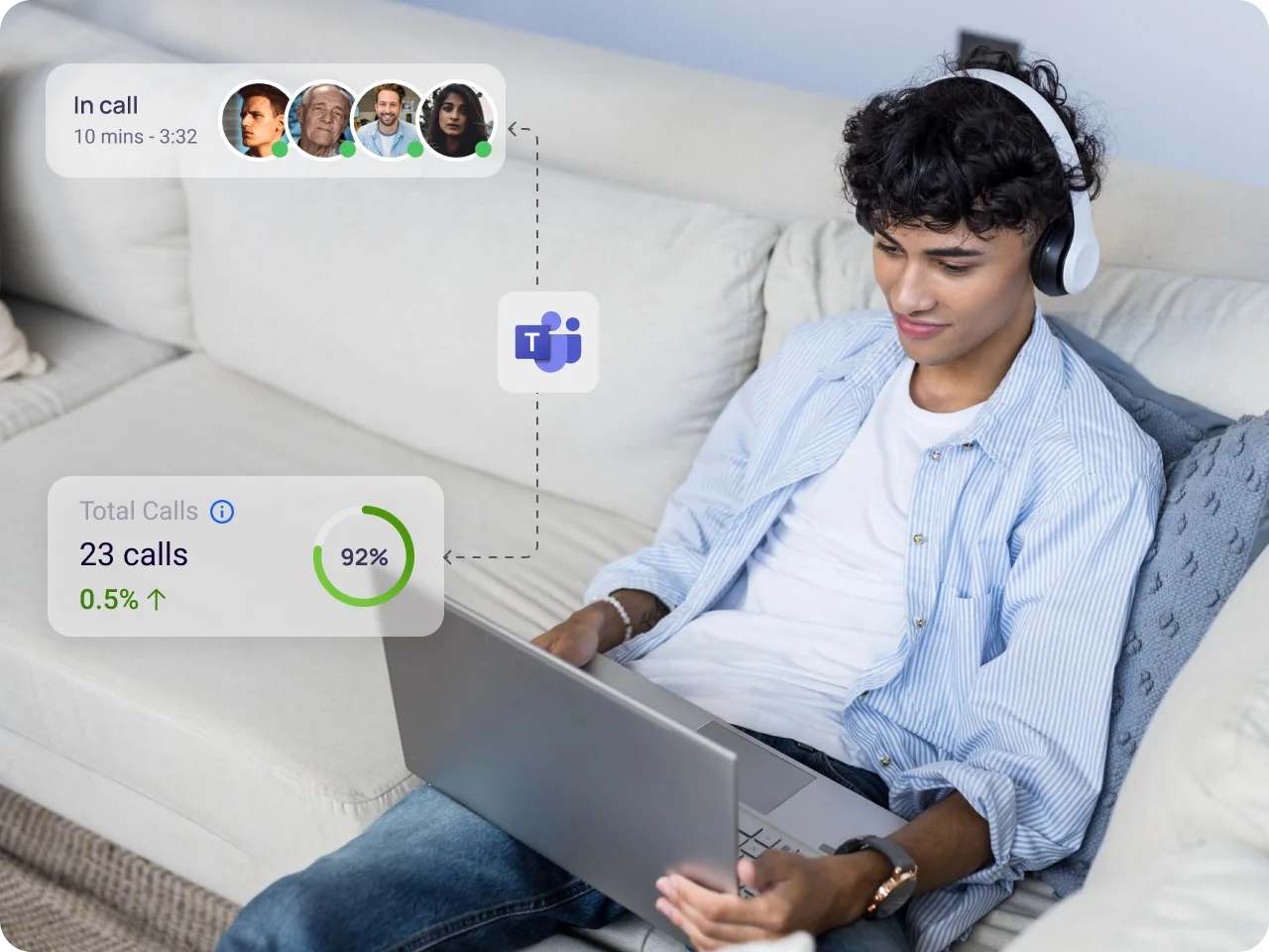 Remote Team KrispCallxMicrosoft_Teams img