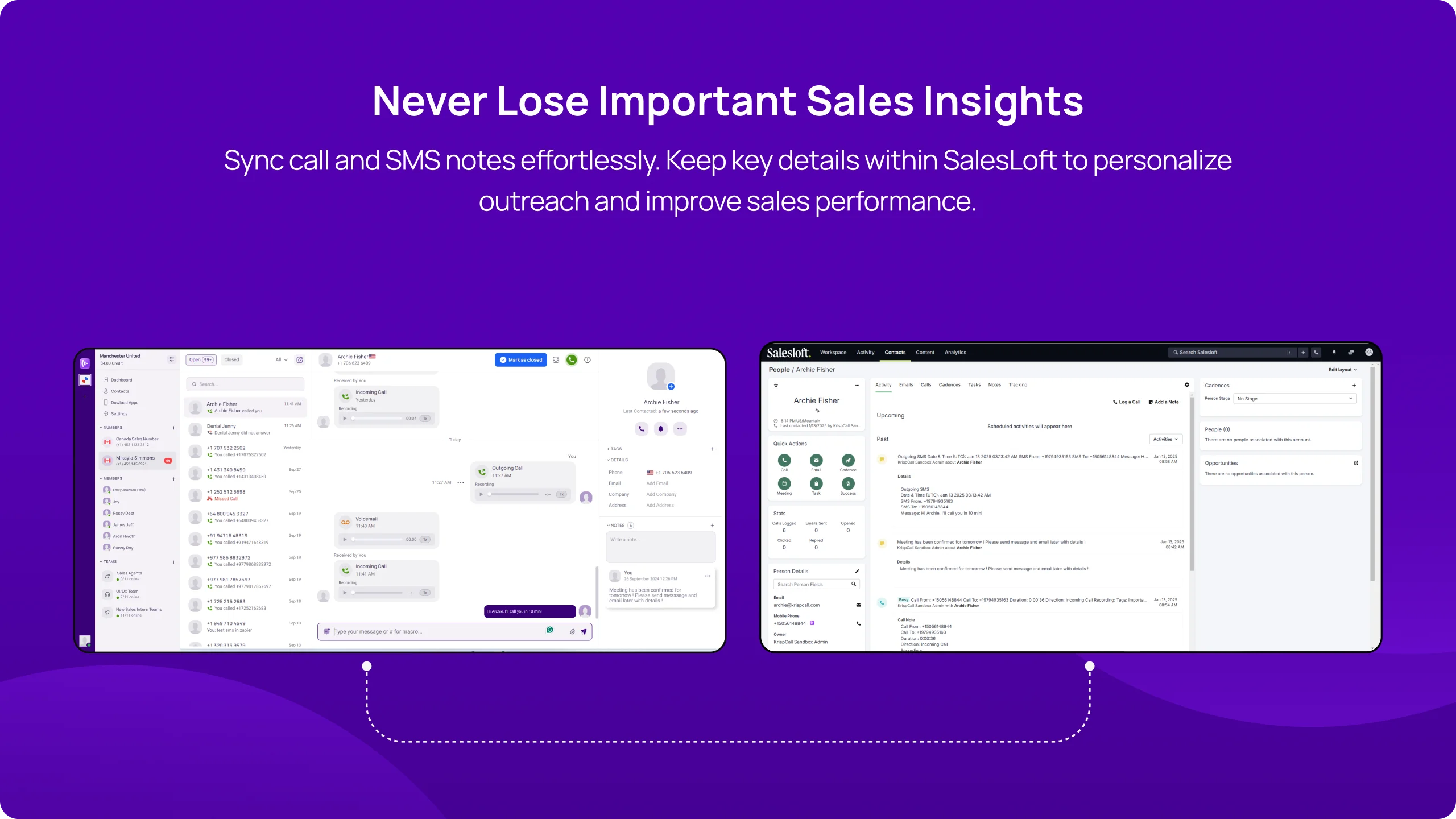 Salesloft integration overview
